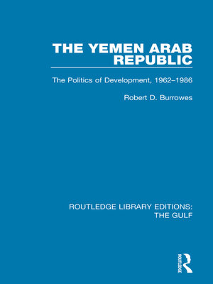 cover image of The Yemen Arab Republic